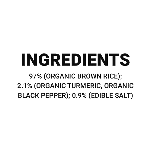 Buy GRAINIC Organic Brown Rice Cakes Turmeric & Black Pepper, Lightly Salted, GlutenFree