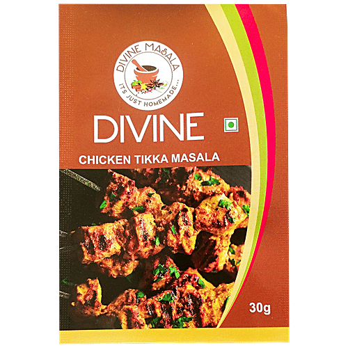 DIVINE MASALA Blended Powdered Spice Mix - Chicken Tikka Masala, 50 g  