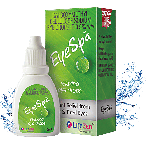EyeSpa Relaxing Eye Drops - Relief From Stress & Dryness, 10 ml  