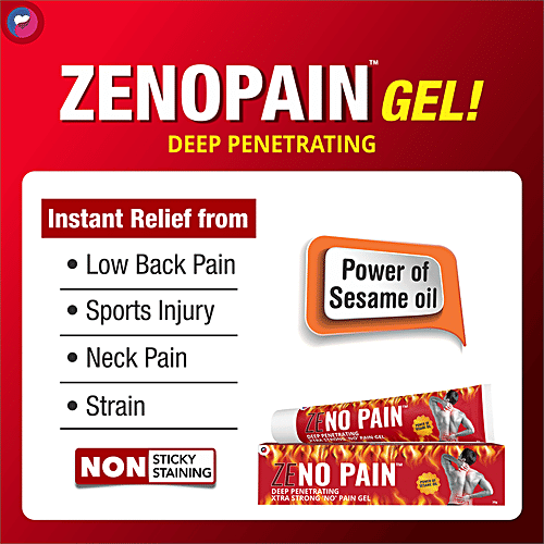 Zenopain Gel - Deep Penetrating, Extra Strong, Treats Traumatic Damage, 30 g  