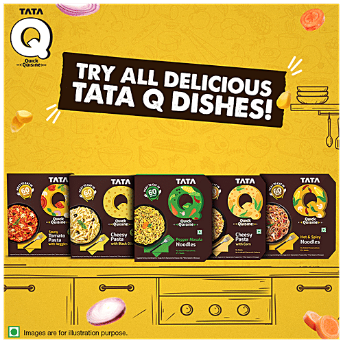 TATA Q Ready To Eat Gujarati Veg Daliya Khichdi - No Added Preservatives, 280 g Box