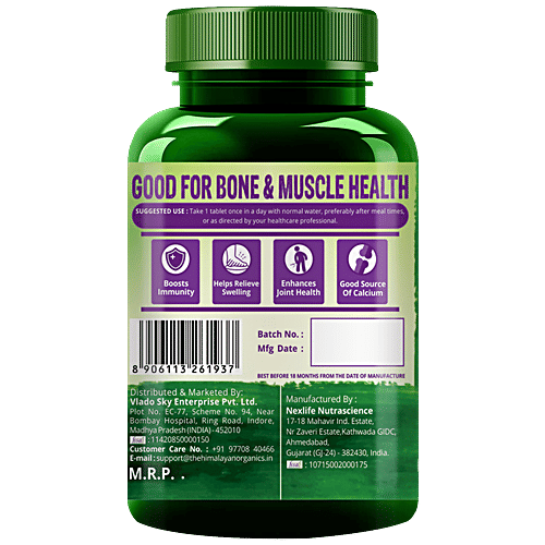 Buy Himalayan Organics Alfalfa Calcium Citrate Malate Dietary