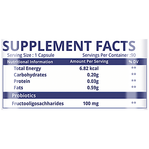 Simply Nutra Probiotics 30 Billion CFU Capsules - For Digestion, Gut Health & Immunity, 90 pcs  