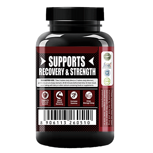 Buy Simply Nutra ZMA Supplement Tablets With Zinc, Magnesium
