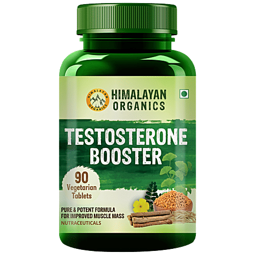 Buy Himalayan Organics Plant Based Testosterone Booster Supplement