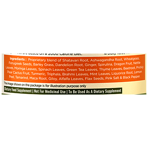 Nature Life Nutrition Whole Food Multivitamin Dietary Supplement Capsules - For Women, Builds Immunity, 60 pcs  