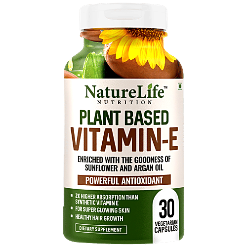 Buy Nature Life Nutrition Plant Based Vitamin E Dietary Supplement