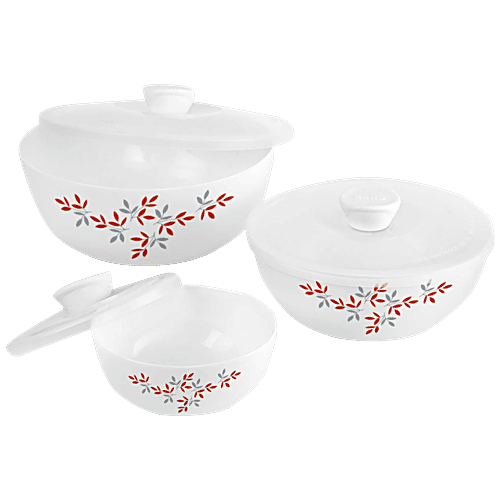 Buy Cello Mixing Bowls Set With Lids Royale Opalware ,Twilight Online