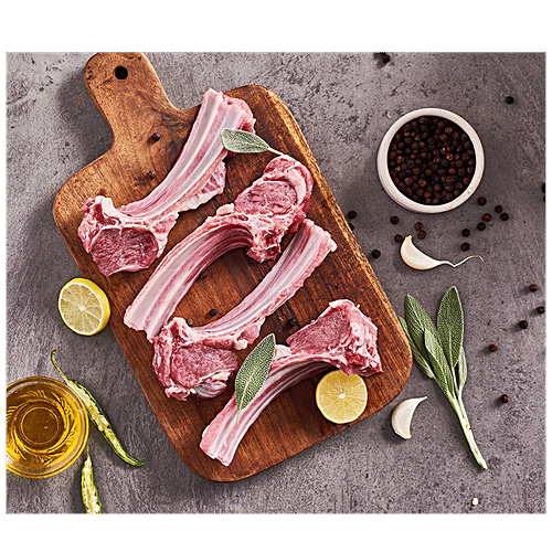fresho! Goat Kid Mutton Chops, 450 g (12-16 pcs) 
