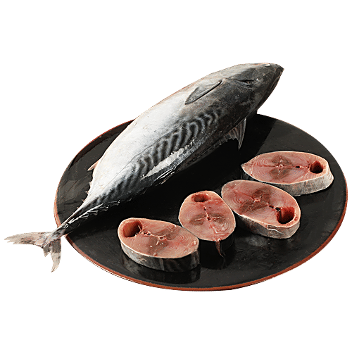 Buy Fresho Yellow Fin Tuna Curry Cut, Fresh, Cleaned & Succulent