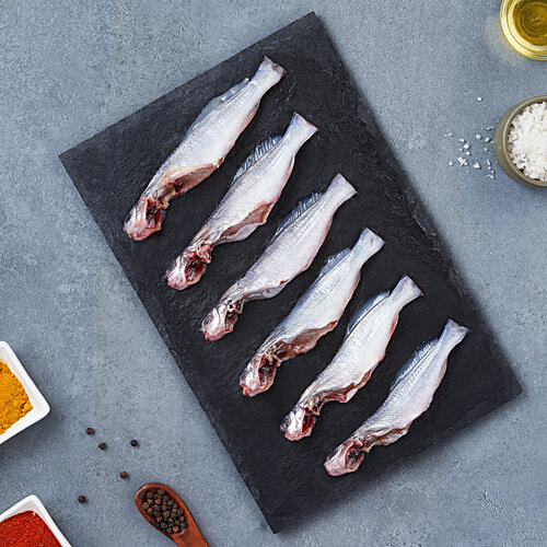 fresho! Tengra Fish Whole Cleaned, 450 g (14-18 pcs) 