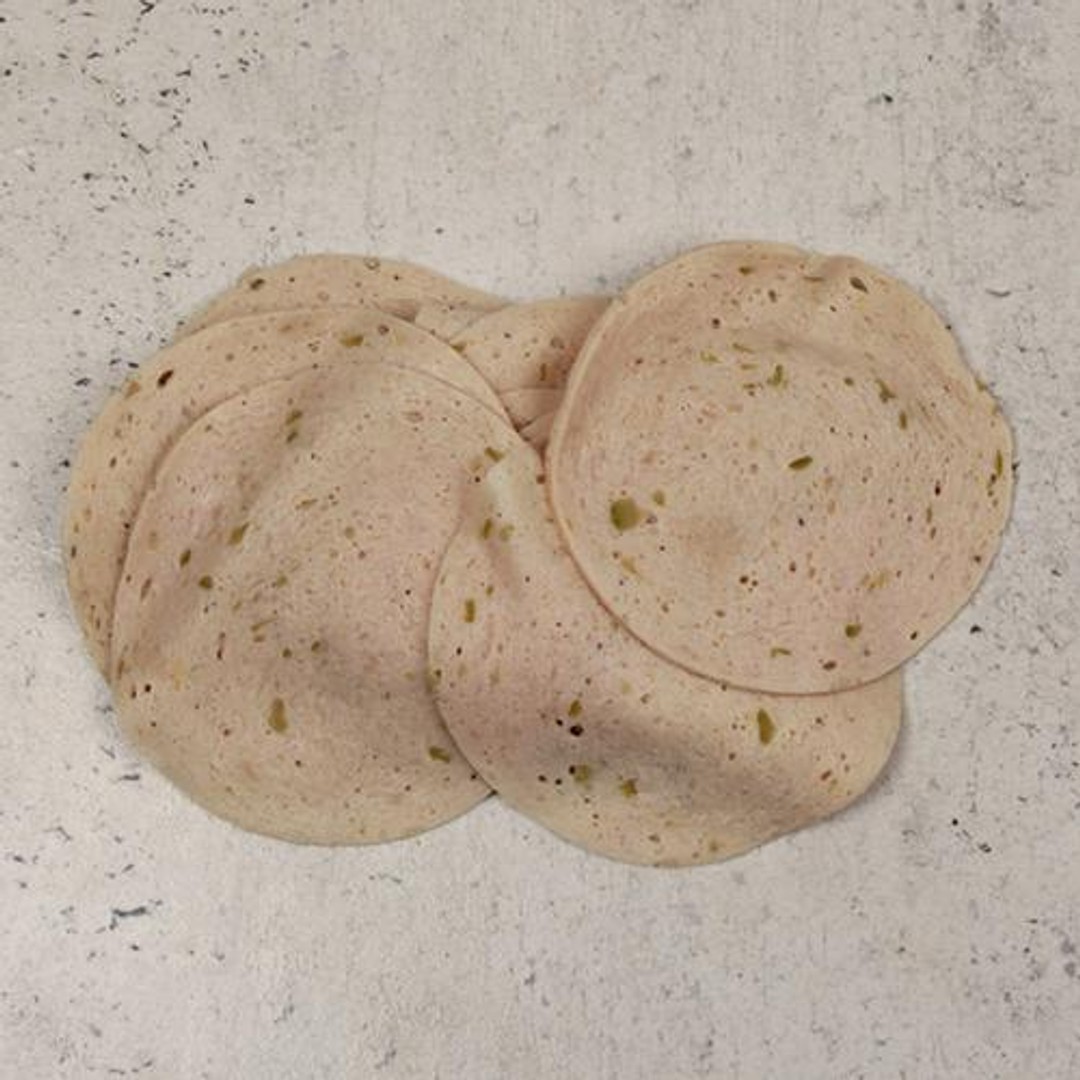 Buy Fresho Signature Chicken Mortadella With Green Olives Sliced