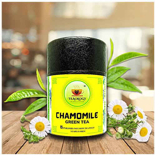 Buy TEAOLOGY Chamomile Green Tea Online at Best Price of Rs 299 bigbasket