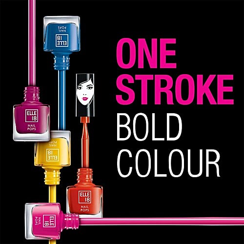 Elle 18 Nail Pops - Nail Colour, Glossy Finish, 5 ml Shade 176 
