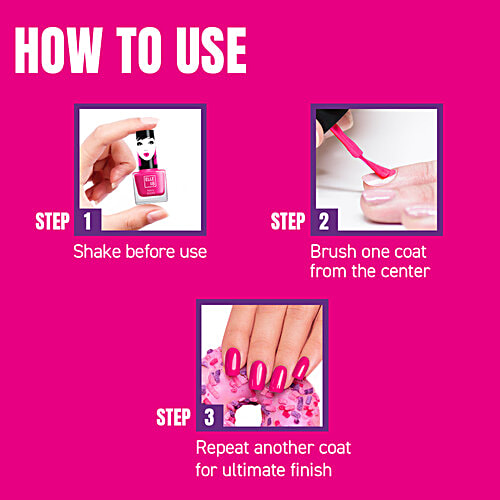 Elle 18 Nail Pops - Nail Colour, Glossy Finish, 5 ml Shade 179 