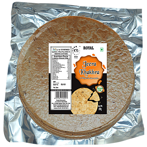 Royal Maggie Khakhra - Perfect Snack, 200 g Pouch 