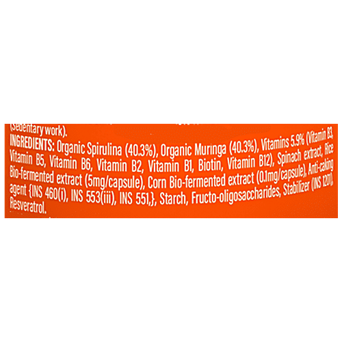 Patanjali Nutrela Daily Energy Capsules - Vitamin B Complex, Energy Booster, 30 pcs