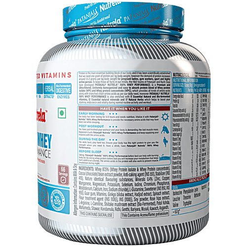 Buy Patanjali Nutrela Protein Powder 100 Whey Performance,For