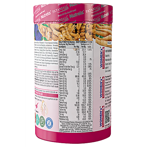 Patanjali Nutrela Women's Superfood - Health Supplement With Minerals & Vitamins, 400 g  