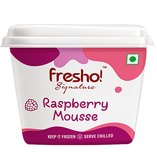 fresho! Signature Raspberry Mousse, 90 g  