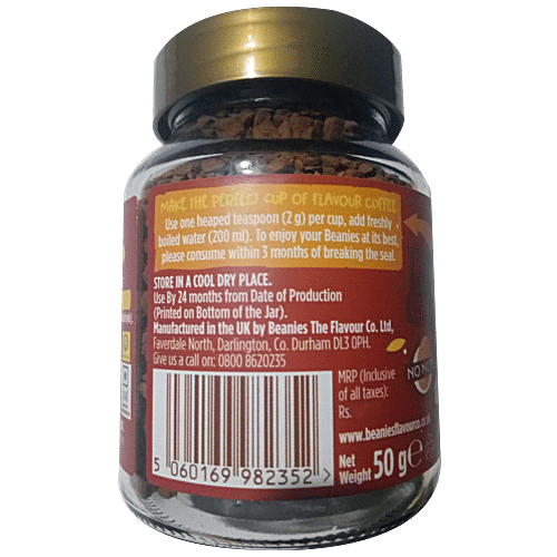 Beanies Flavoured Instant Coffee - Pumpkin Spice, 50 g  