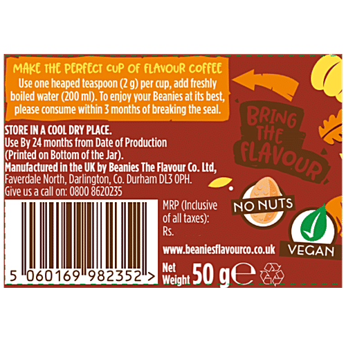 Beanies Flavoured Instant Coffee - Pumpkin Spice, 50 g  