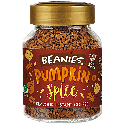 Beanies Flavoured Instant Coffee - Pumpkin Spice, 50 g  