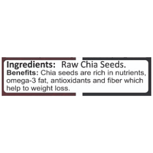 Buy Mantra Raw Chia Seeds High Protein & Iron Online at Best Price of