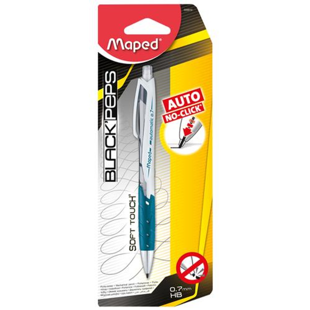 Buy Maped Black Peps Mechanical Pencil, Auto 0.5 mm Lead Online at