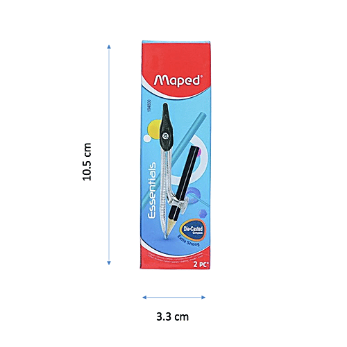 Maped Essential Compass With Pencil Holder, 1 pc
