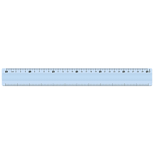 Maped  Un-breakable Ruler - 30 cm, For Students, 1 pc  Unbreakable
 For Measurement
