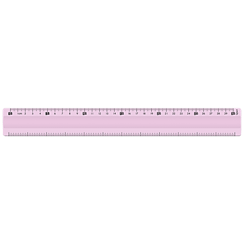 Maped  Un-breakable Ruler - 30 cm, For Students, 1 pc  Unbreakable
 For Measurement