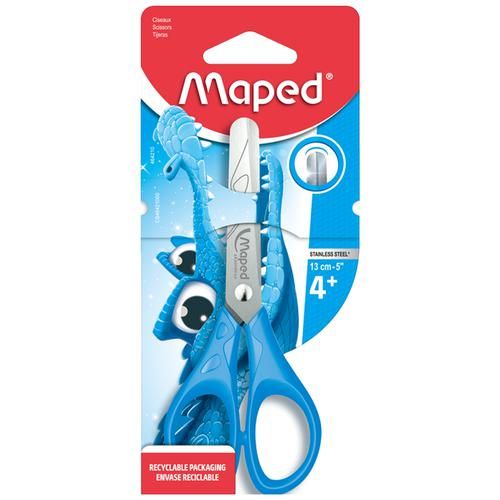 1pc School Supply Craft Scissors For Kids, Plastic Material With
