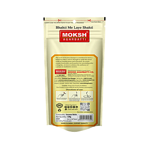 Moksh Swarna Champa, 130 g  Fresh and Exotic
 Natural Fragrance
