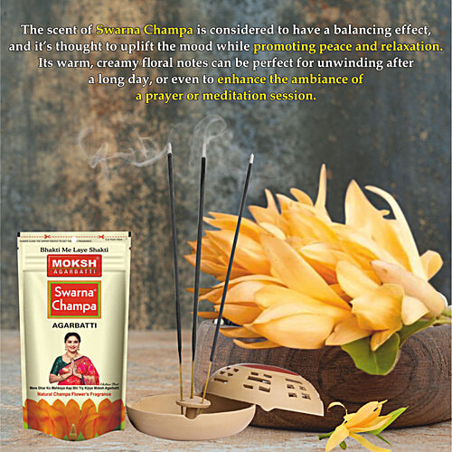 Moksh Swarna Champa, 130 g  Fresh and Exotic
 Natural Fragrance