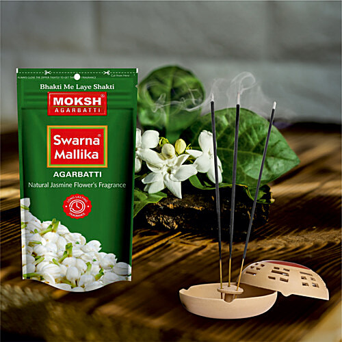 Moksh Swarna Mallika - All Natural, For A Positive Ambience, 130 g  