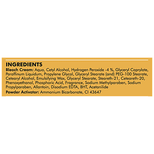 Natures Essence Advanced Gold Creme Bleach - Lightens Skin With The Radiance Of Gold, 210 g  