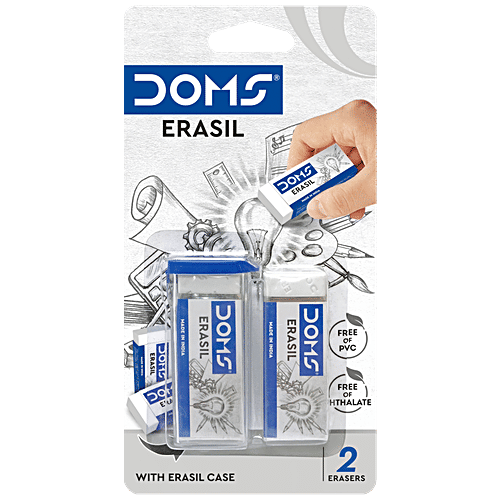 Buy Doms Erasil DustFree Eraser With Comfortable Edge, NonToxic