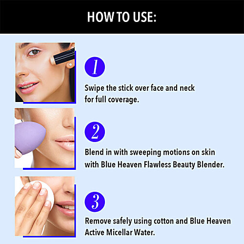 Buy Blue Heaven HD All In One Make Up Stick Online at Best Price of Rs