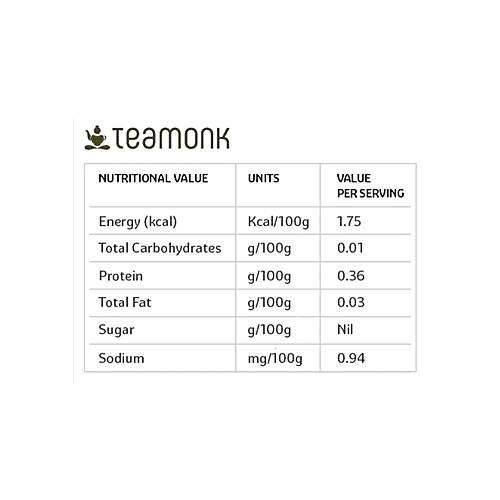 Teamonk Nilgiri Green Tea - Koge Jasmine, Helps To Feel Relaxed & Refreshed, 200 g  