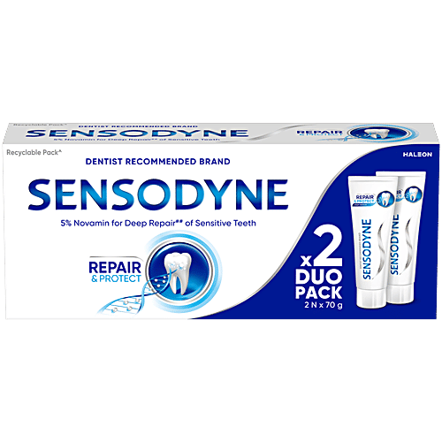 Sensodyne Repair & Protect Toothpaste, 70 g (Pack of 2) 