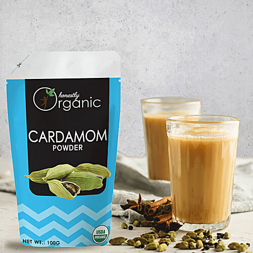 D-Alive Green Cardamom/Elaichi Powder - Pure & Natural, 150 g  D Alive Green Cardamom Elaichi Powder 100 Purenatural 100G