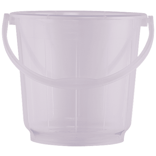 Buy Polyset SP Bucket Sturdy & Durable, For Home Use, Transparent