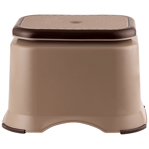 Polyset Stool - Armour 10 Ultra, Sandy Brown, Durable & Sturdy, 1 pc  