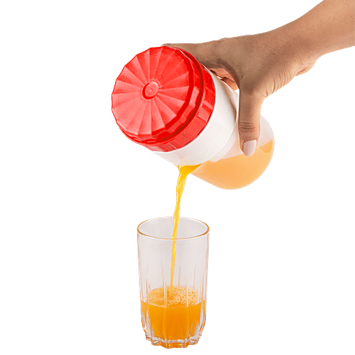 Polyset Portable Crush Juicer - Red, Perfect For Outdoor & Kitchen Use, 1 pc  