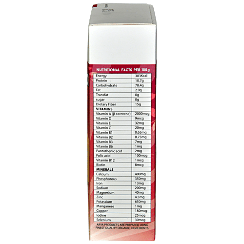 Arya Organic Ragi Malt - Rich In Calcium, Vitamins, Minerals, 400 g  