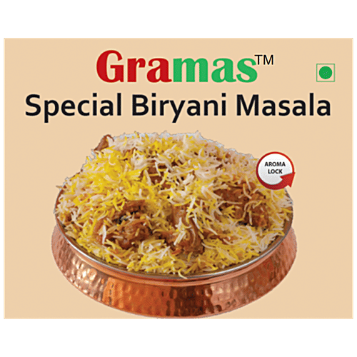 Gramas Spices Biryani Masala - Improves Digestion & Immune Functions, 100 g  