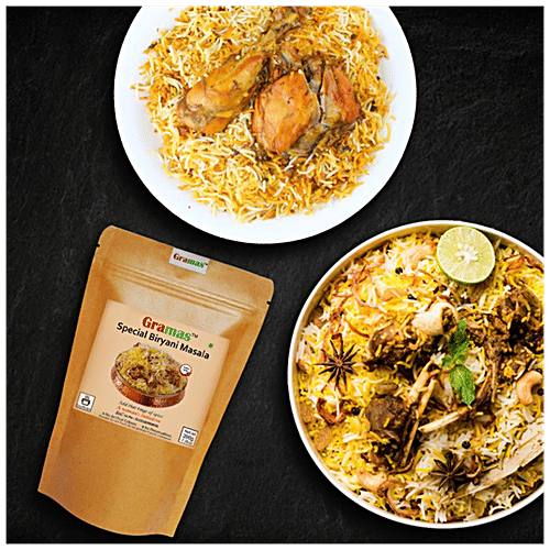 Gramas Spices Biryani Masala - Improves Digestion & Immune Functions, 100 g  