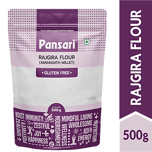 Buy PANSARI Rajgira Flour Amaranrg Millet, Glutenfree Online at Best Price of Rs 225 bigbasket