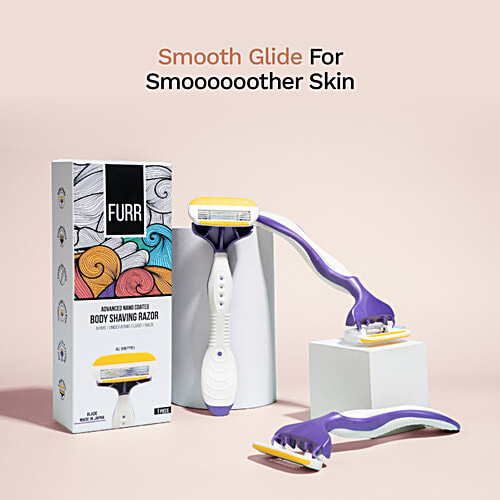 Furr By Pee Safe Body Shaving Razor, 1 pc  